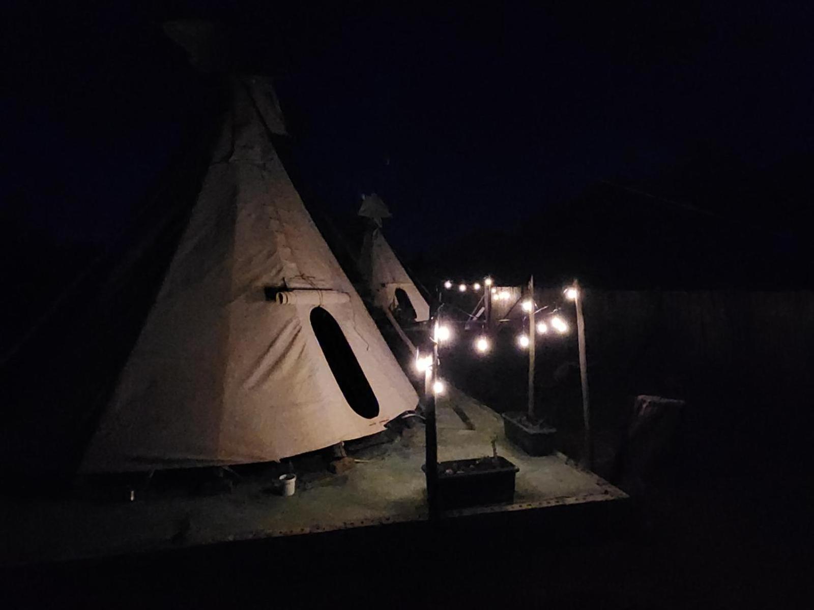 Tsitsikamma Wolf Sanctuary Eco Cabins & Teepees ستورمزريفير الغرفة الصورة
